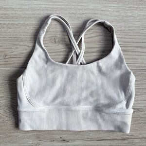 Lululemon Energy Bra Longline Ribbed Medium Support, B–D Cups